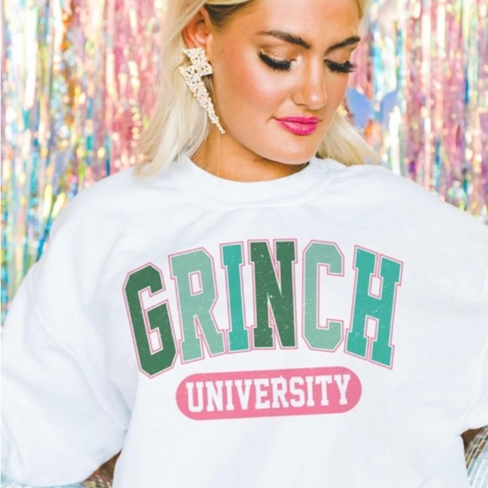Grinch University Sweatshirt